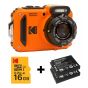 KODAK WATERPROOF WPZ2 ORANGE LIMITED EDI