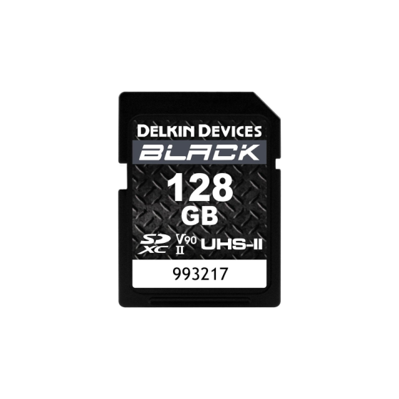 DELKIN SD XC 128 GB USH-II C10 V90 BLACK